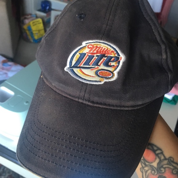 miller lite dad hat